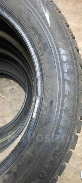 Bridgestone Blizzak WS-70. �����������, 2012 ���, �/�, ����� 10 % ����