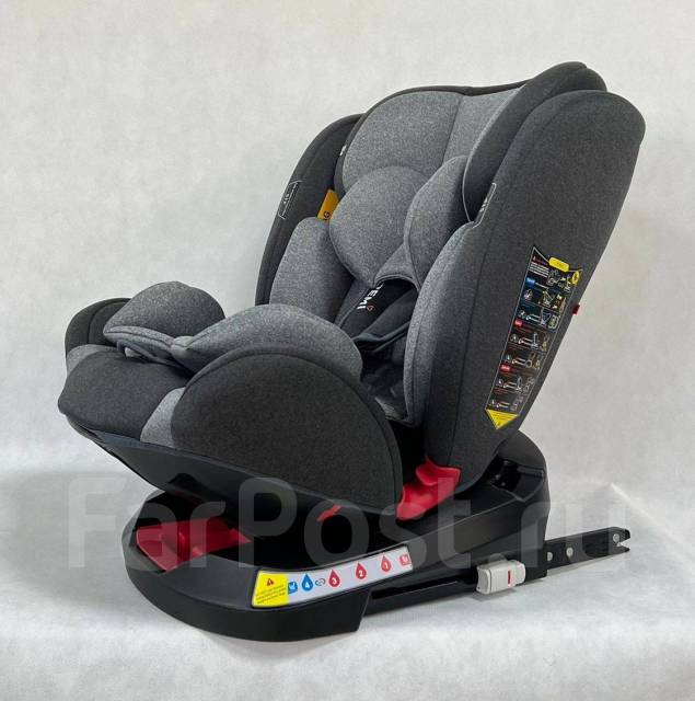 Автокресло поворотное 0-36кг Maremi 360 IsoFix Grey - Детские ...