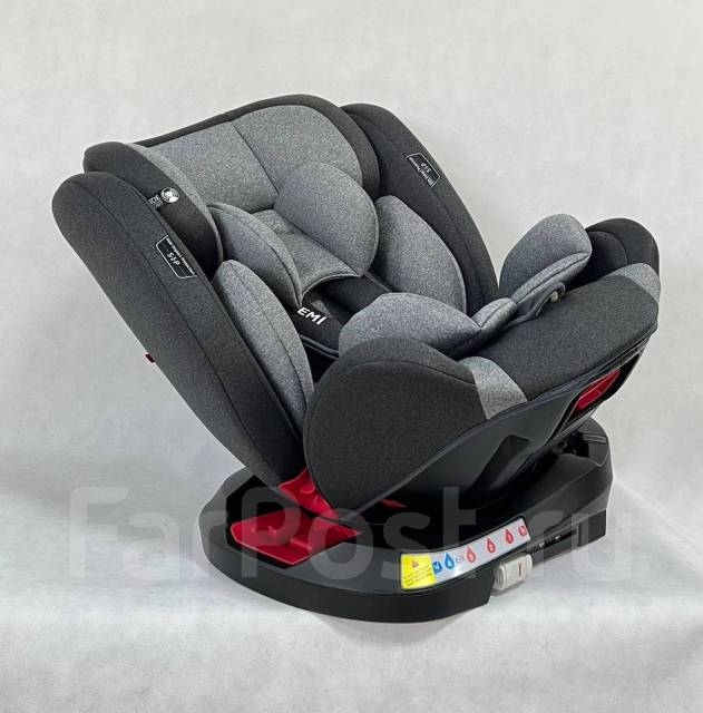 Автокресло поворотное 0-36кг Maremi 360 IsoFix Grey - Детские ...
