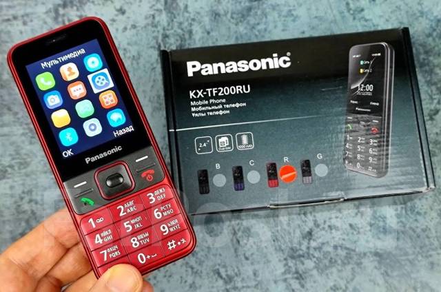 Громкий Фирменный телефон Panasonic KX-TF200 2Sim, Фонарик, Гарантия ...
