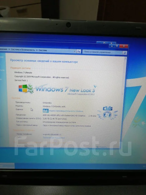 Samsung 355V4C. ��� 4 ��, ���� 256���, WiFi: 1, Bluetooth: 1 ����