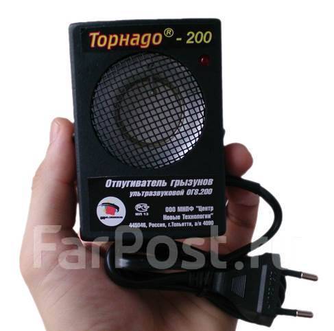 Ультразвуковой отпугиватель грызунов мышей крыс Торнадо-200 г. Тольятти ...