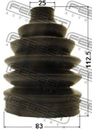 ������� ���� �������� �������� pvc 83x112.5x25 | ����/��� | Febest 1217PTUC20 1217PTUC20 ����