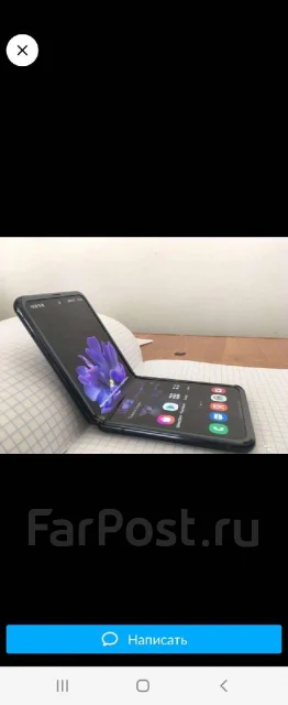 Samsung Galaxy Z Flip. �/�, ������, 3G, 4G LTE, Dual-SIM, NFC ����
