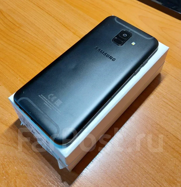 Samsung Galaxy A6. �/�, 32 ��, ������, 3G, 4G LTE ����