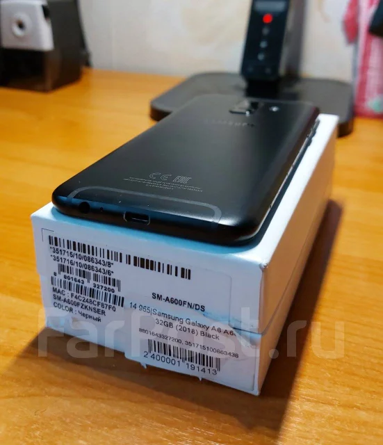 Samsung Galaxy A6. �/�, 32 ��, ������, 3G, 4G LTE ����