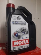 Motul Hybrid. 0W-20, �������������, 4��. ����