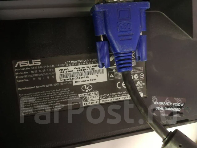 Asus. 20", ���������� �� (LCD, LED, QLED) ����