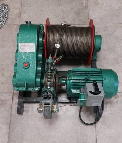 Лебедка электрическая (JM) 500/1000 кг 90/45 метров с канатом 380В ...