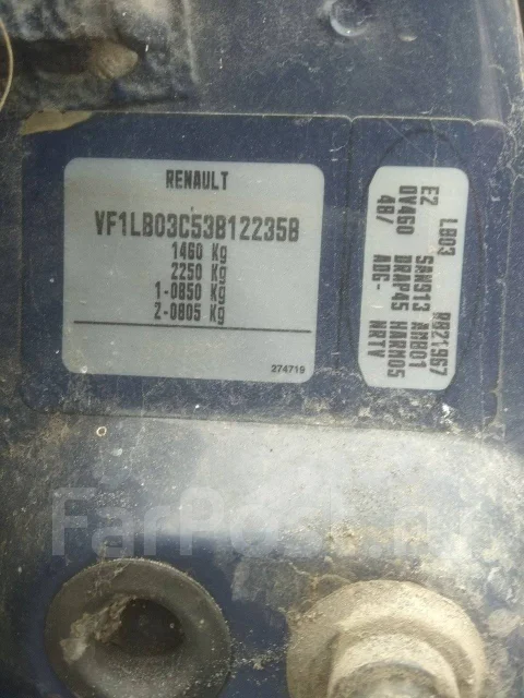 Renault Symbol. VF1LB03C, K7J ����