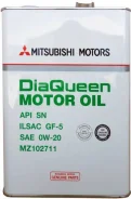 Mitsubishi Diaqueen. 0W-20, �������������, 4��. ����