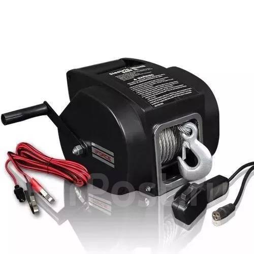 Лебедка якорная 12V Electric Winch Grizzly 5000lbs / 2268 кг (блок ...