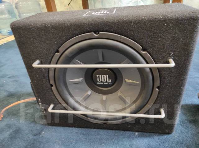 Сабвуфер активный JBL, компонентные, 1 000 Вт, с корпусом, б/у, в ...