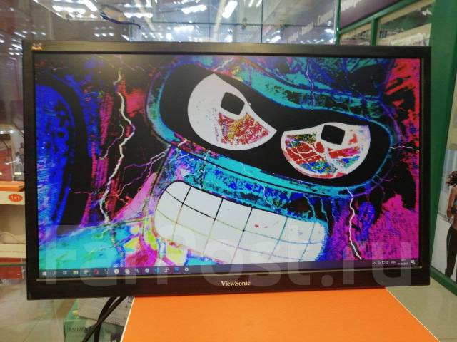 Хороший большой монитор ViewSonic 24"! Недорого! Гарантия 1год, ЖК (LCD ...
