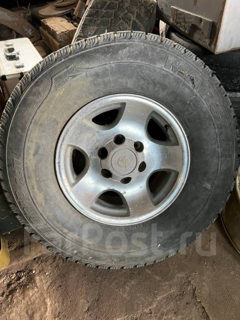 Оригинал! Отличный комплект литых дисков на Toyota Land Cruiser 80 ...