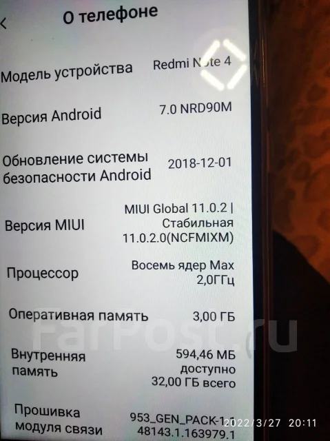 Xiaomi Redmi Note 4. �/�, ������, 4G LTE, Dual-SIM, ���������� ����
