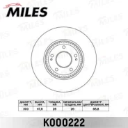 ���� ��������� �������� KIA Sportage II, III 04-, RIO III 11-, Hyundai Tucson I, II 04- Miles K000222 K000222 ����