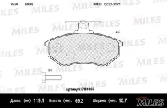 ������� ��������� Audi 80/vw Golf/Passat/Vento/Chery Amulet/Tiggo �������� Miles E110065 E110065 ����