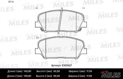 ������� ��������� �������� KIA CEED II 12-, Cerato III 13-, Hyundai I30 II 11- Miles E500427 E500427 ����