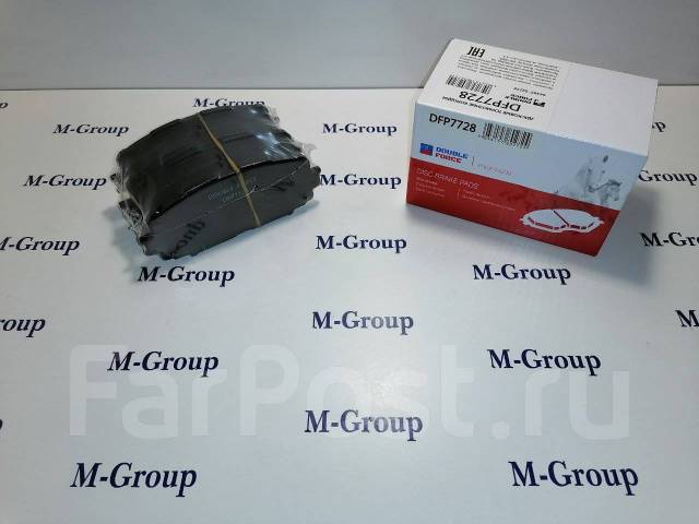 Колодки тормозные передние DFP7728 GP02253 DoubleForce Оригинал купить ...