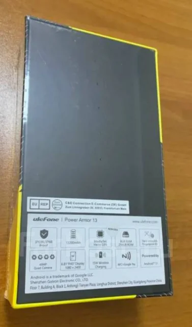Ulefone Power Armor 13. �����, ������, 4G LTE, Dual-SIM, ����������, NFC ����