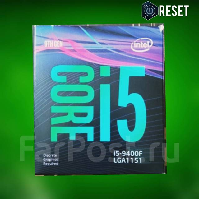 Надёжный процессор продам Intel Core i5-9400F - Процессоры во Владивостоке