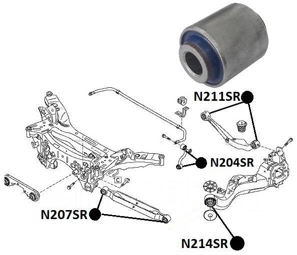 Задняя подвеска ниссан х трейл т30 схема и описание