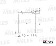 �������� ���������� ��������� Hyundai Accent II 99- Miles ACRB007 ACRB007 ����