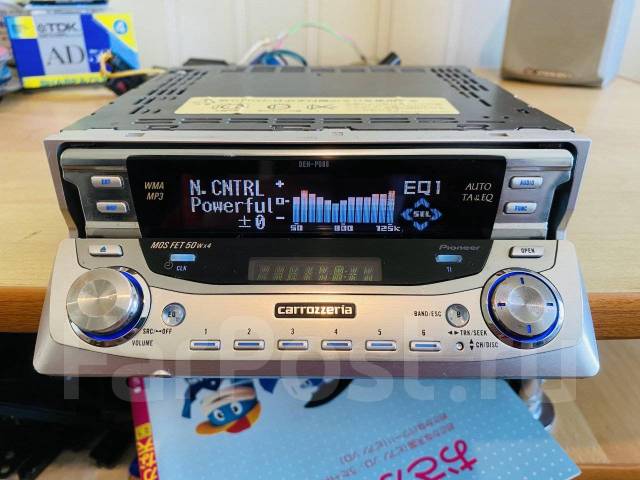 Pioneer Carrozzeria DEH-P088 DSP, CD, MP3, WMA, AAC, WAV, AUX, 1
