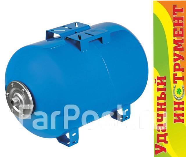 Гидроаккумулятор Unipump 100л горизонтальный, сталь, 100 л - Сантехника ...