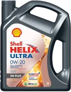 Shell Helix Ultra. 0W-20, �������������, 4��. ����