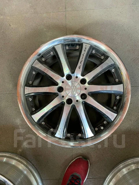 RAYS Black Fleet V810. 8.0x18", 5x114.3, ET43 ����