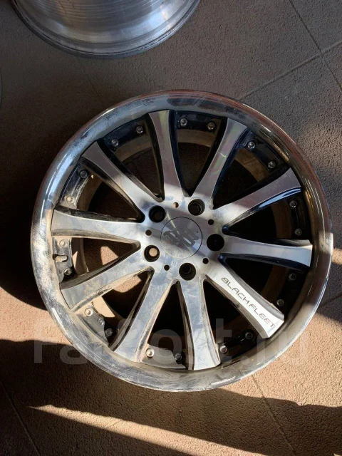 RAYS Black Fleet V810. 8.0x18", 5x114.3, ET43 ����
