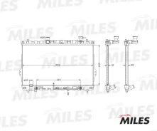 �������� ���������� ��������� Hyundai Santa FE 01- (����) Miles ACRB038 ACRB038 ����