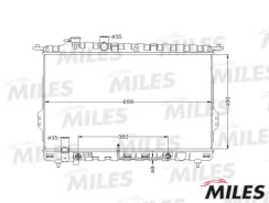 �������� ���������� ��������� Hyundai Sonata III, IV 98-, XG 98-, KIA Magentis 00- Miles ACRB091 ACRB091 ����