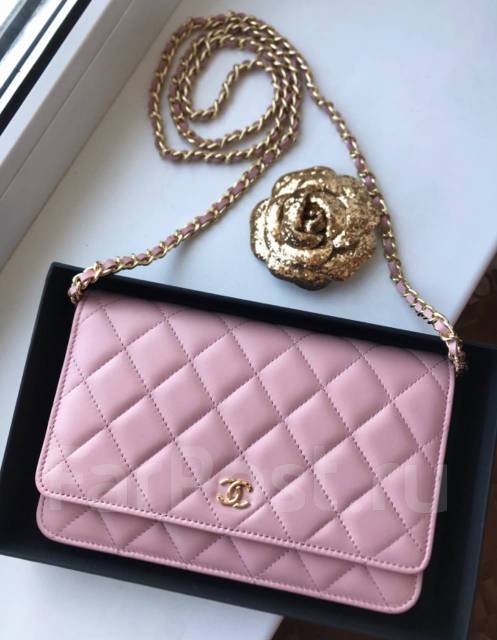 Сумка / клатч Chanel WOC в розовом цвете, для женщин, новый, в наличии.  Цена: 16 500₽ во Владивостоке