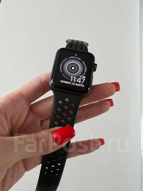 Apple Watch Series 3 Nike+. GPS, NFC, IP67 ����