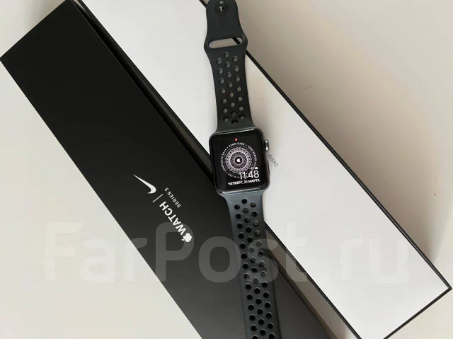 Apple Watch Series 3 Nike+. GPS, NFC, IP67 ����
