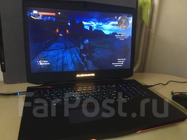 Dell Alienware. 17.3", 1 600����, ��� 16 ��, ���� 500���, WiFi: 1, Bluetooth: 1, ����������� �� 4��. ����