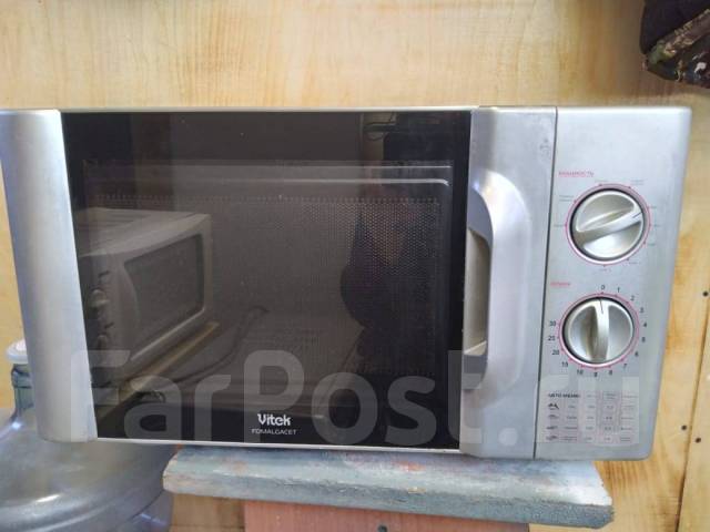 Микроволновка Vitek, б/у, в наличии. Цена: 3 500₽ во Владивостоке