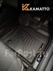 Модельные 3D авто коврики Kamatto Toyota Prius 30 2009-2015г (TPE) фото