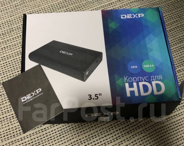 Внешний бокс dexp hd303c обзор