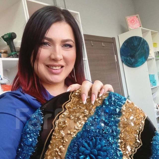 Рисование эпоксидной смолой - медитация, которую вы точно не пробовали ...