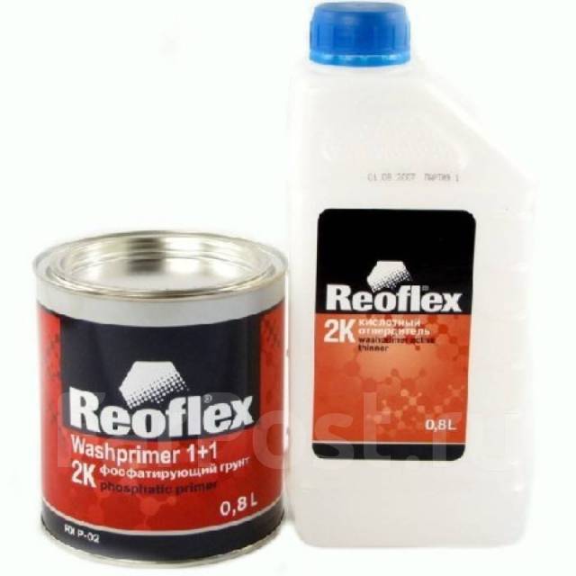 Reoflex Грунт фосфатирующий CF 0,8+0,8кг - Лакокрасочные материалы во .