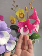 Мыло ручной работы "Орхидея" фото