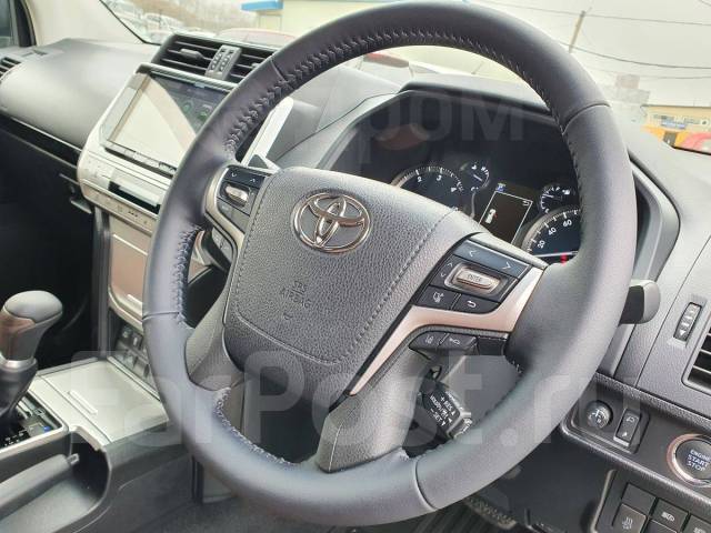 Кожаный руль Prado 150 Cruiser 200 Crown 210 Alphard 30 Vellfire 30 ...