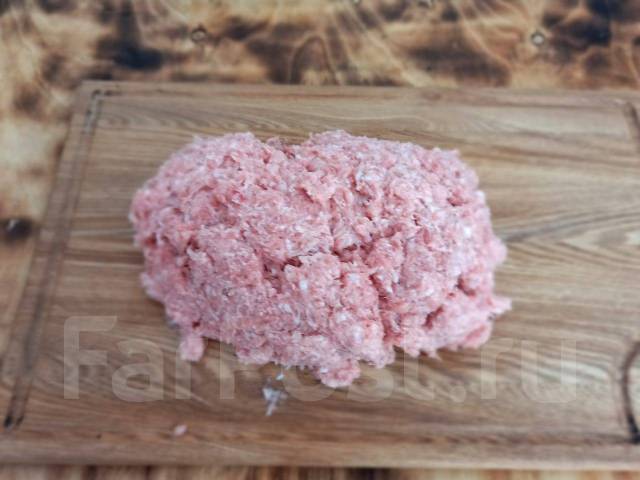 Фарш свиной, в наличии. Цена: 450₽ во Владивостоке