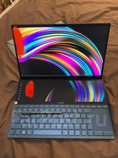 Asus ZenBook Duo UX481FL. 14", ��� 16 ��, ���� 512���, WiFi: 1, Bluetooth: 1, ����������� �� 12��. ����