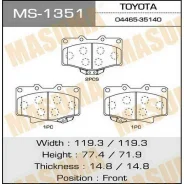 ������� ��������� �������� Masuma MS-1351 MS1351 ����