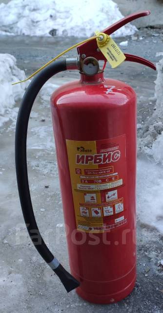 Огнетушитель порошковый Ирбис ОП - 5 - Оборудование для бизнеса во ...